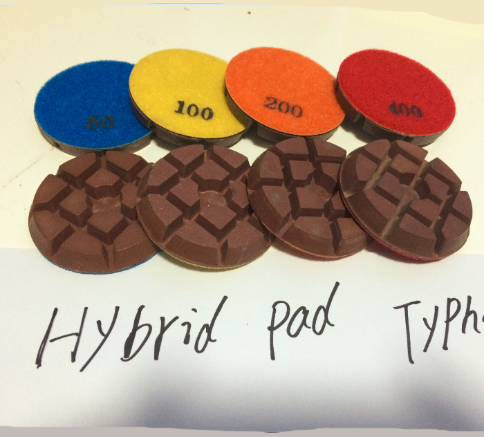 Dry Typhoon Copper Hybrid Bond Transitional Pad