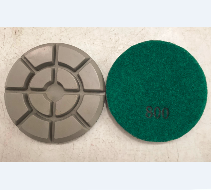 4 Inch Concrete Floor Resin Polishing Pad Typhoon