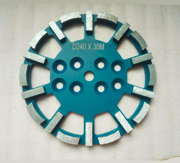 240mm Diamond Grinding Plate for grinding concrete, terrazzo and masonry surfaces