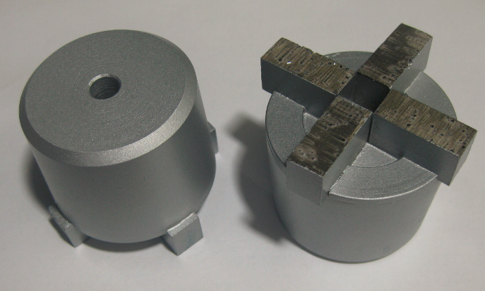 4 Segment Diamond Grinding Plug