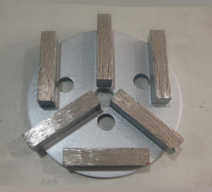 6 segment grinding puck for ASL and Xingyi machine