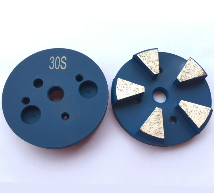 Universal Five Beveled Diamond Grinding Puck Polar Magnetic