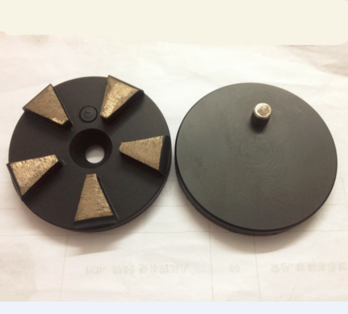 STONEKOR Magnetic with Pin 3 Inch 83mm 5 Seg Metal Grinding Puck