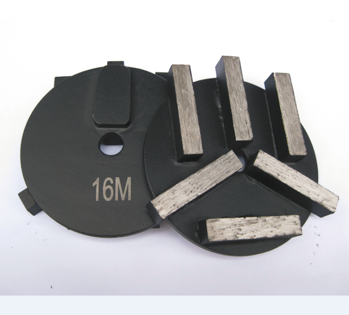 Terrco Rough Grinding Diamonds 6 Segments Discs Redi Lock