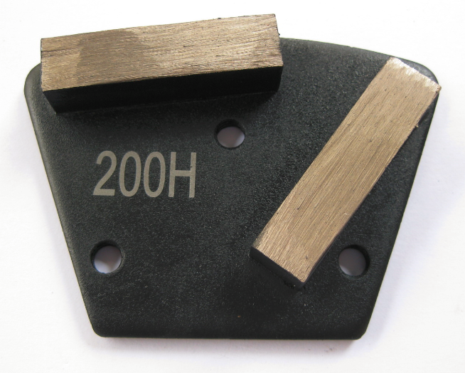 Diamond Grinding Trapezoid Plate Screwed On- Double Segment