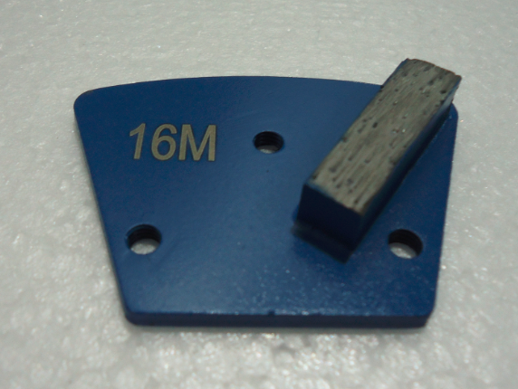 Diamond Grinding Trapezoid Plate Screwed On- Single Segment