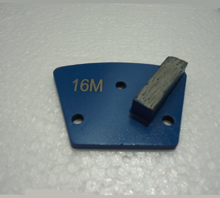 Diamond Grinding Trapezoid Plate Screwed On- Single Segment