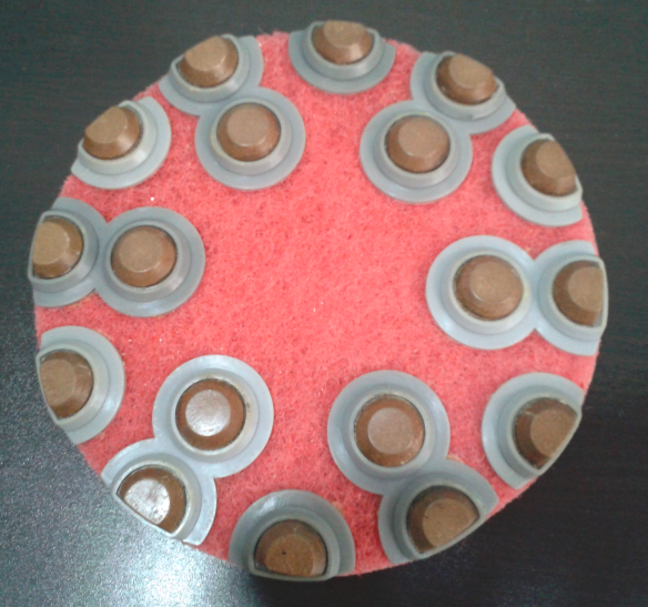 Diamond Dot Resin Flex Polishing Pads