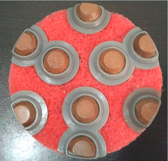 Diamond Dot Resin Flex Polishing Pads