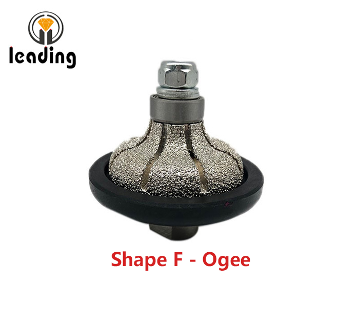 Shape F - Ogee Vacuum Brazed Hand Profile Wheel