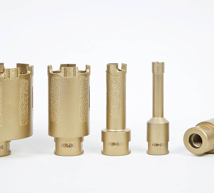 Super Dry Segmented & Side Brazed Protection Core Drill Bit