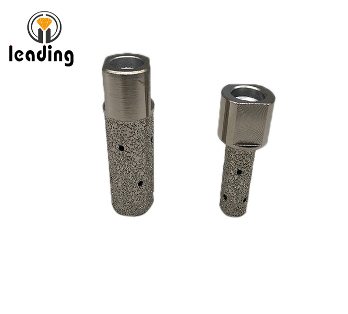 Vacuum Brazed Diamond Finger Bits M14 or 5/8