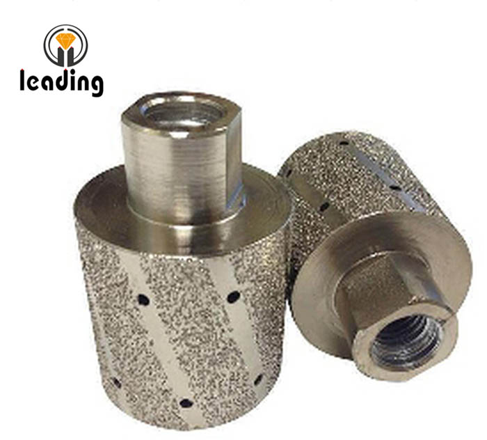 Vacuum Brazed Zero Tolerance Drum Wheel No Bearing