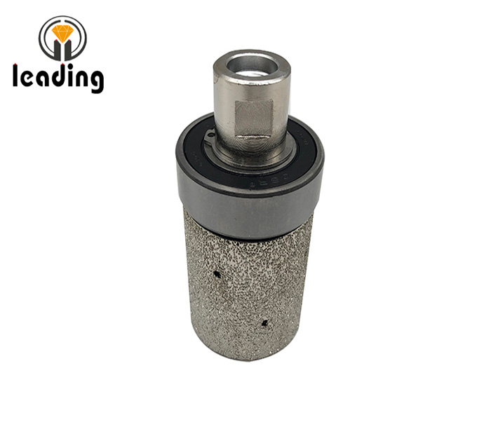 Vacuum Brazed Zero Tolerance Drum Wheel With Guide Bearing