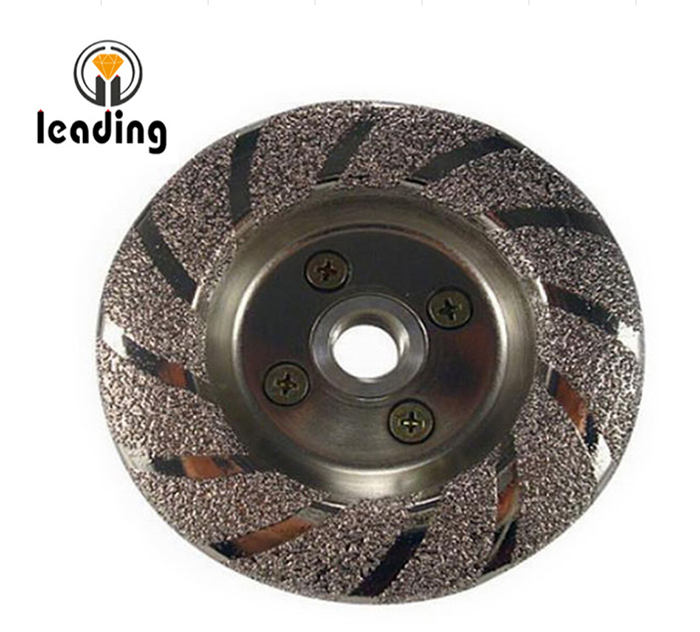 Vacuum Brazed Convex Diamond Cup Wheel