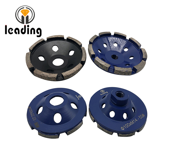 Single Row Diamond Grinding Cup Wheels