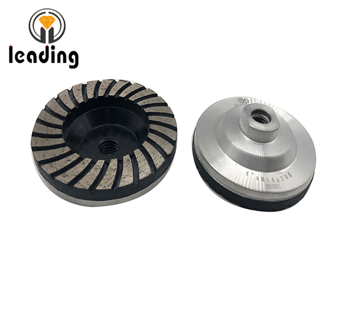 Aluminum Turbo Diamond Grinding Cup Wheels