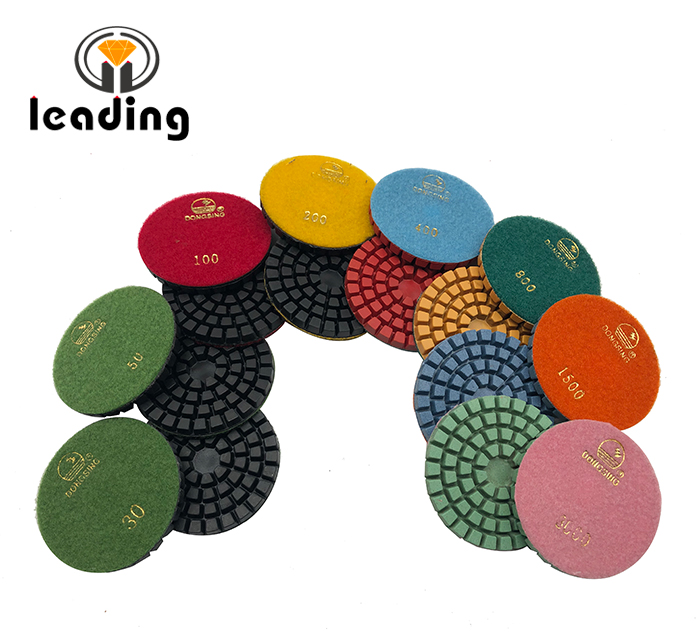 4DS7 - 4 Inch DONGSING Thick Flexible Polishing Pads