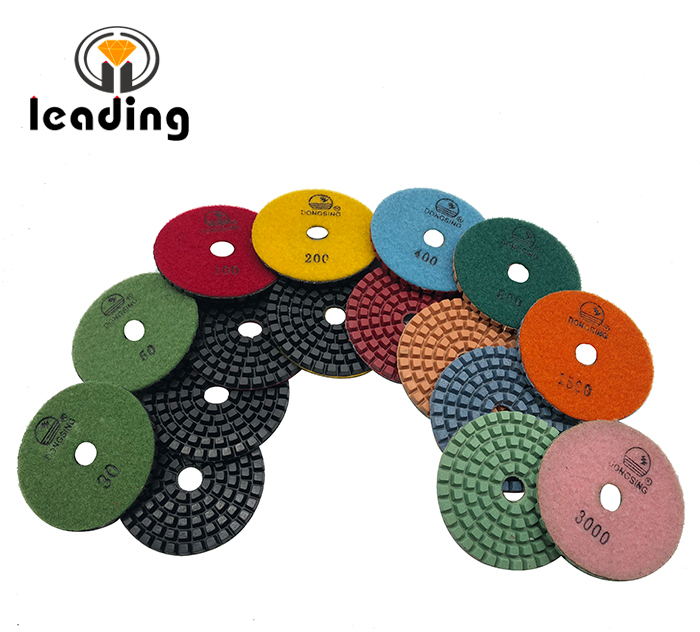 4DS5 - 4 Inch DONGSING Thick Flexible Polishing Pads