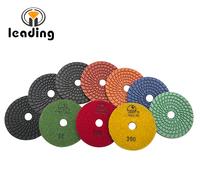 4DS2 - 4 Inch DONGSING Spiral Flexible Polishing Pads