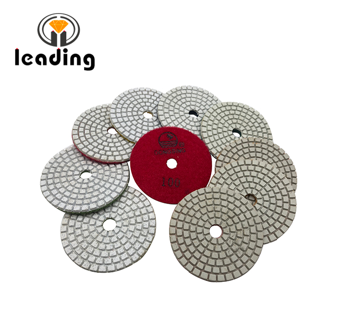 DS1W DONGSING White Flexible Polishing Pads