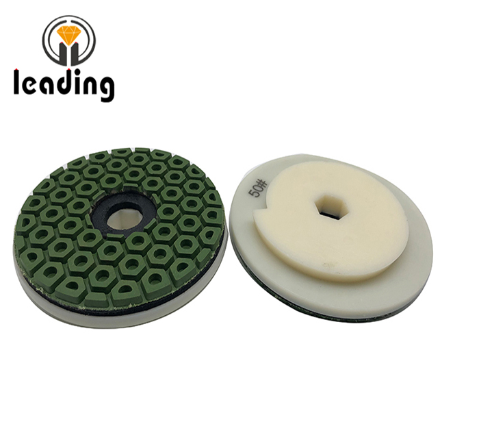 Snail Lock Edge Polishing Pads - Honeycomb