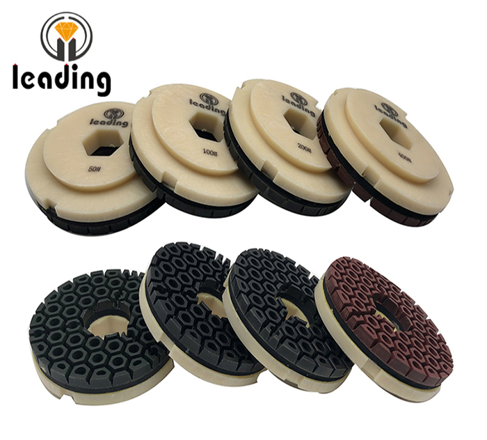 Snail Lock Edge Polishing Pads - Honeycomb