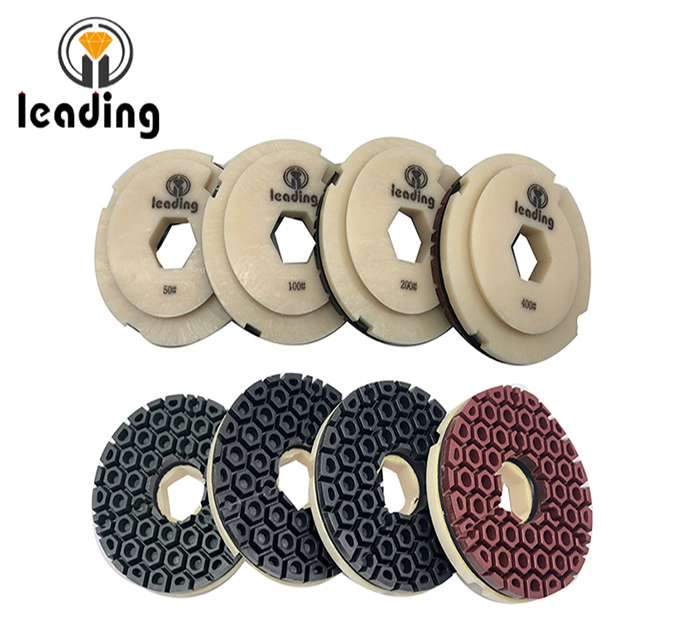 Snail Lock Edge Polishing Pads - Honeycomb