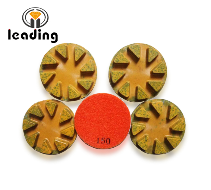 Resin-pregnant Diamond Metal Chips Floor Polishing Pads