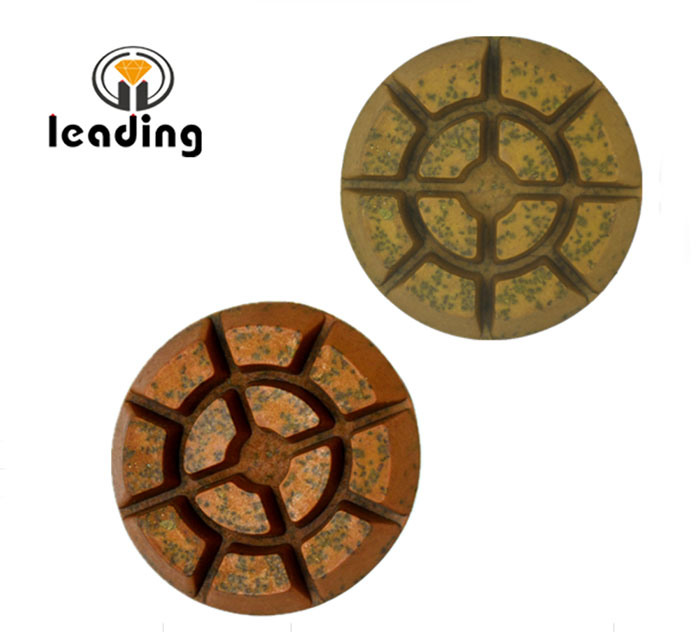 Resin-pregnant Diamond Metal Chips Floor Polishing Pads