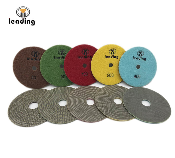 7" Electroplated Diamond Sanding Disc Polishing Pads for Sander Grinder Concrete 