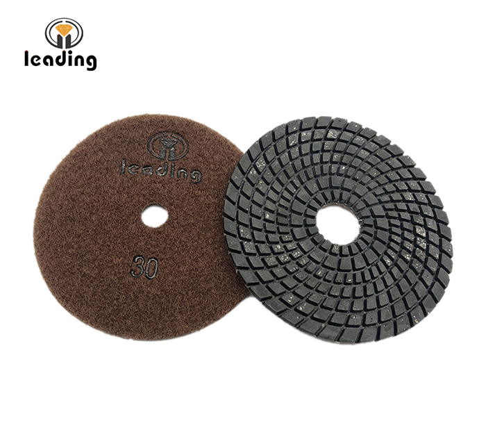 Flexible Resin-Pregnant Diamond Metal Chips Polishing Pads