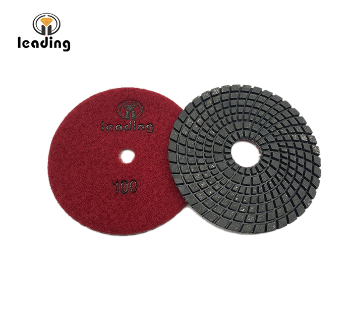 Flexible Resin-Pregnant Diamond Metal Chips Polishing Pads