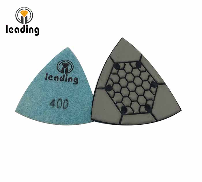 Triangular Dry Polishing Pads KNQ 