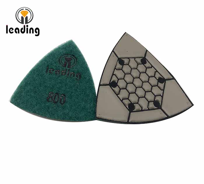 Triangular Dry Polishing Pads KNQ 