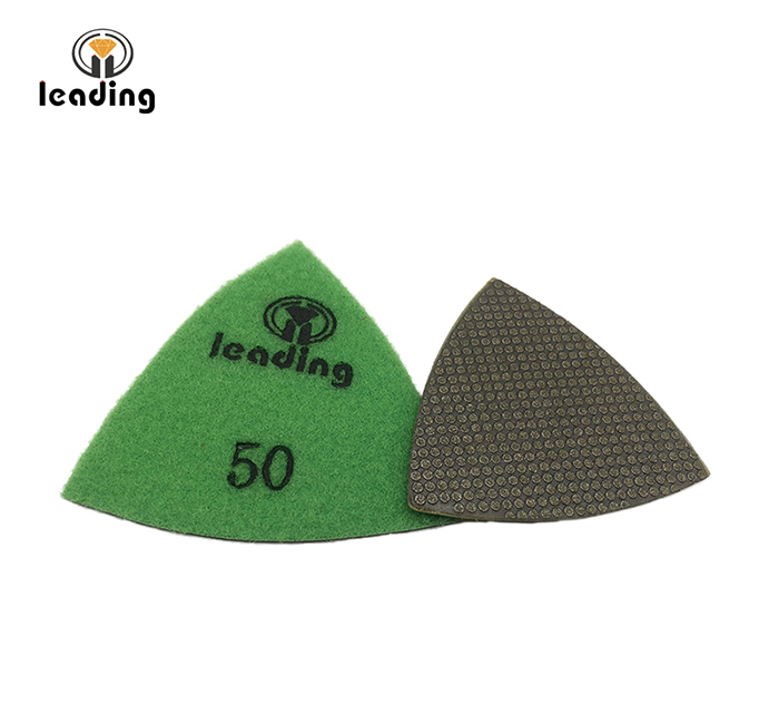 Leading Triangle Polishing pads Wet/Dry