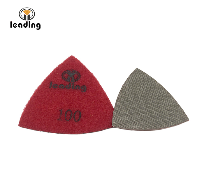 Leading Triangle Polishing pads Wet/Dry