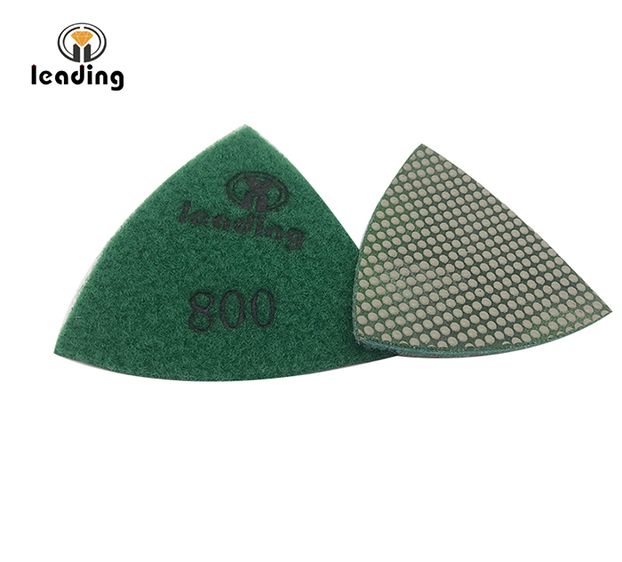 Leading Triangle Polishing pads Wet/Dry
