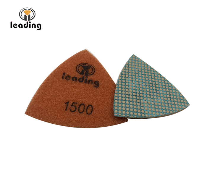 Leading Triangle Polishing pads Wet/Dry