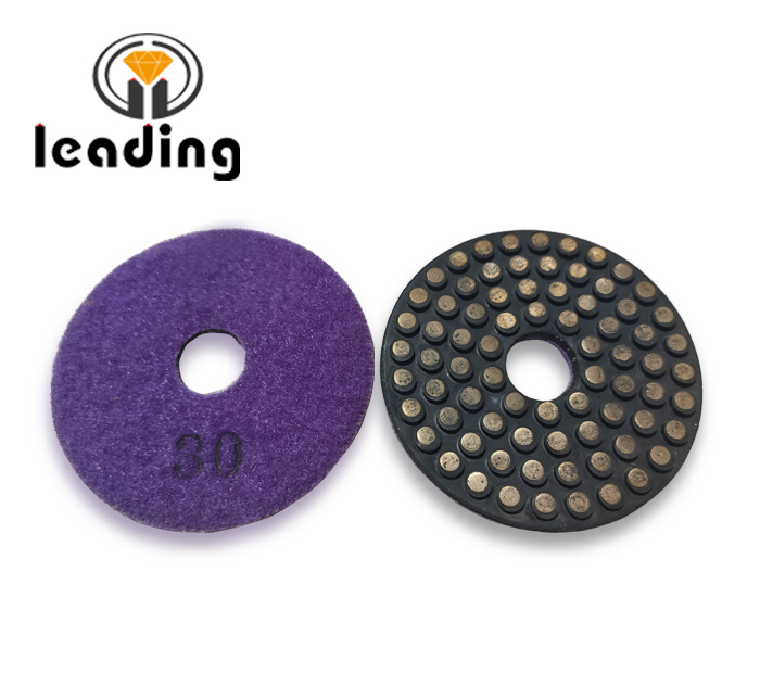 Leading Dot Metal Bond Flexible Diamond Polishing/Grinding Pads 