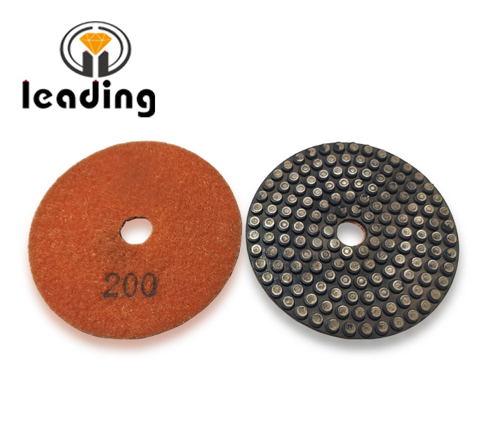 Leading Dot Metal Bond Flexible Diamond Polishing/Grinding Pads 