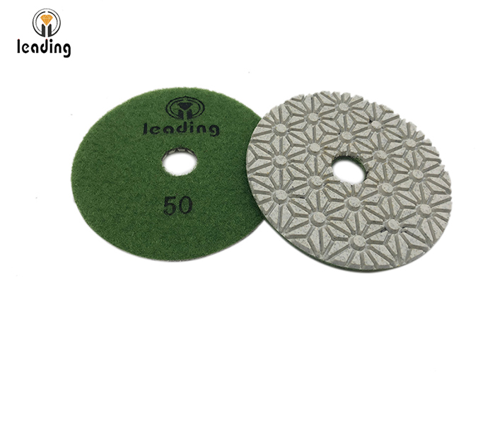 Leading Premium Blossom White 7 Step Wet/Dry Polishing Pads