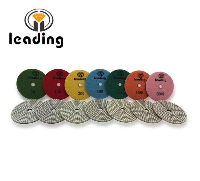 Leading White Wet/Dry Diamond Polishing Pads GFS