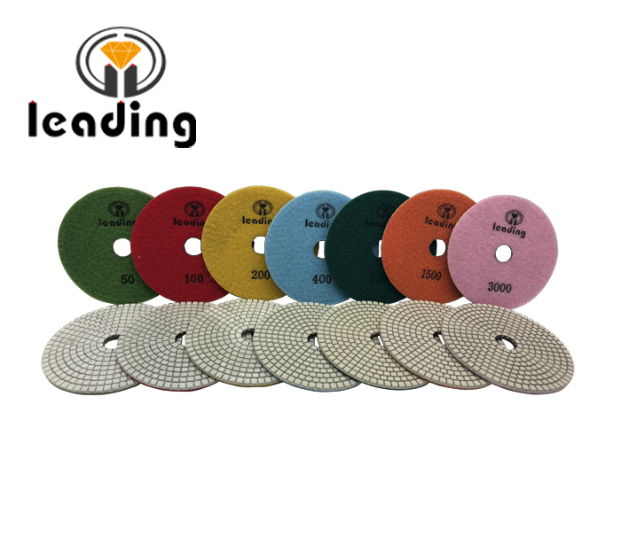 Leading White Wet/Dry Diamond Polishing Pads GFS