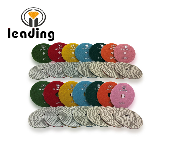 Leading White Wet/Dry Diamond Polishing Pads GFS