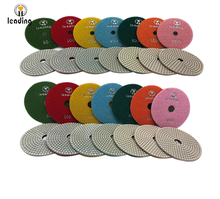 Leading White Wet/Dry Diamond Polishing Pads GFS