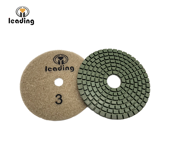 Leading JL 3 Step Wet Diamond Polishing Pads