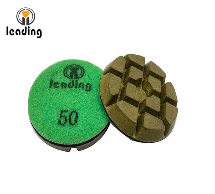 Green Resin Bond Concrete Polishing Pads - Typhoon