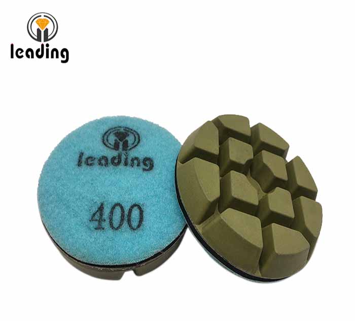 Green Resin Bond Concrete Polishing Pads - Typhoon