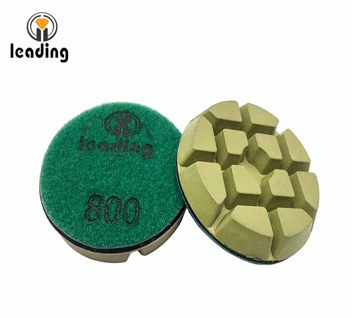 Green Resin Bond Concrete Polishing Pads - Typhoon